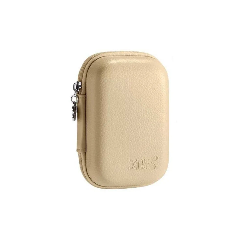 PU Leather Digital Camera Case Hard Shell Shockproof Cameras Storage Holder Zipper Pouch Waterproof Camera Carrying Bag