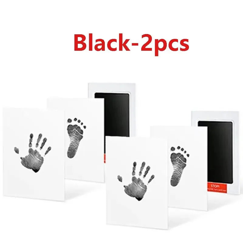 Environmental-friendly Baby Care Non-Toxic Baby Handprint Footprint Imprint Kit Baby Souvenirs Casting Newborn Footprint inkpad