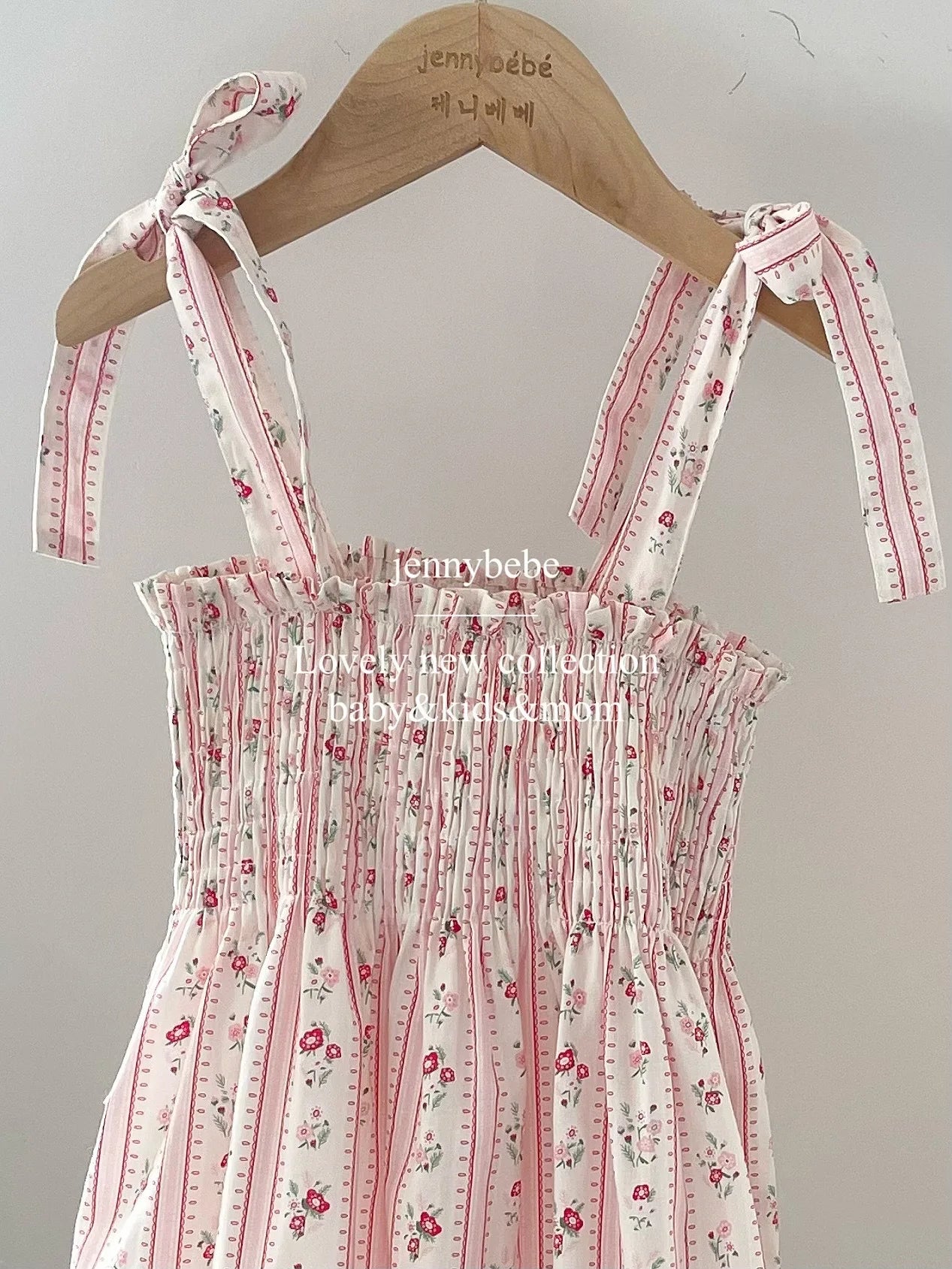 Summer Girls Floral Dress Sling Ruffles Bohemian Beach Princess Dresses for Girl Clothing Toddler Cozy Cotton Smocked Dresses