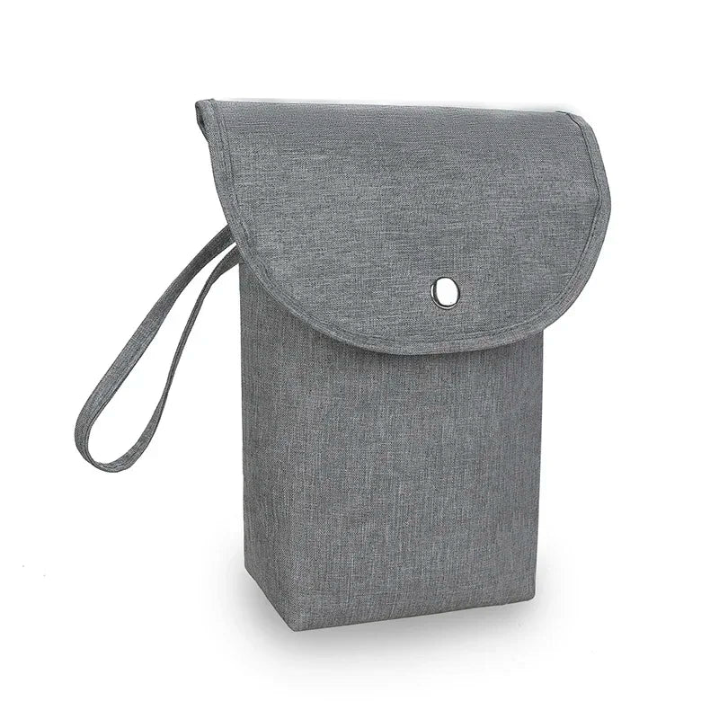 Baby Diaper Bag Organizer Reusable Waterproof Wet/Dry Cloth Bag Mummy Storage Nappy Bag For Disposable Carrying Diaper Clothing