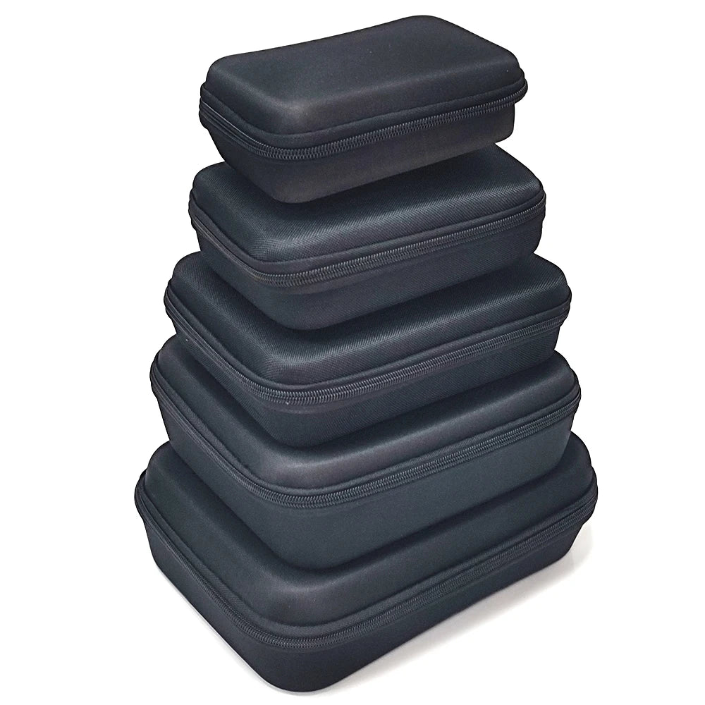 Portable EVA Storage Box 7Kinds Size Travel Zipper Bag Organizer Case Accessories Protective Outdoor Bags Cosmetics Tool Bag