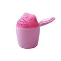 Cute Cartoon Baby Bath Spoons Baby Shower Toddle Shampoo Cup  with Protect Kid Eyes Washing Hair Cup Kids Bathing Tool