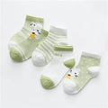 5 Pairs/Lot 0-2Yrs Baby Socks Summer Mesh Cotton Cartoon Animal Kids Socks Girls Cute Newborn Boy Toddler Socks Baby Accessories