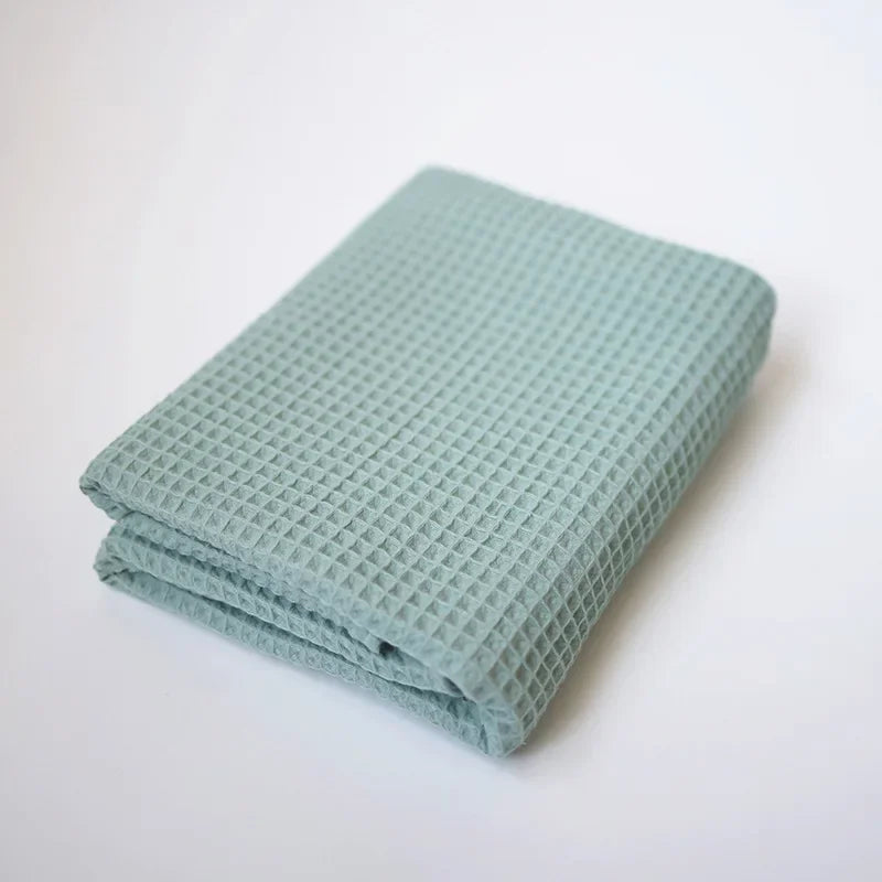 Tassel Baby Blankets Newborn Waffle Cotton Baby Swaddle Blanket New Born Stroller Blanket Bedding Items Infant Nap Bed Cover