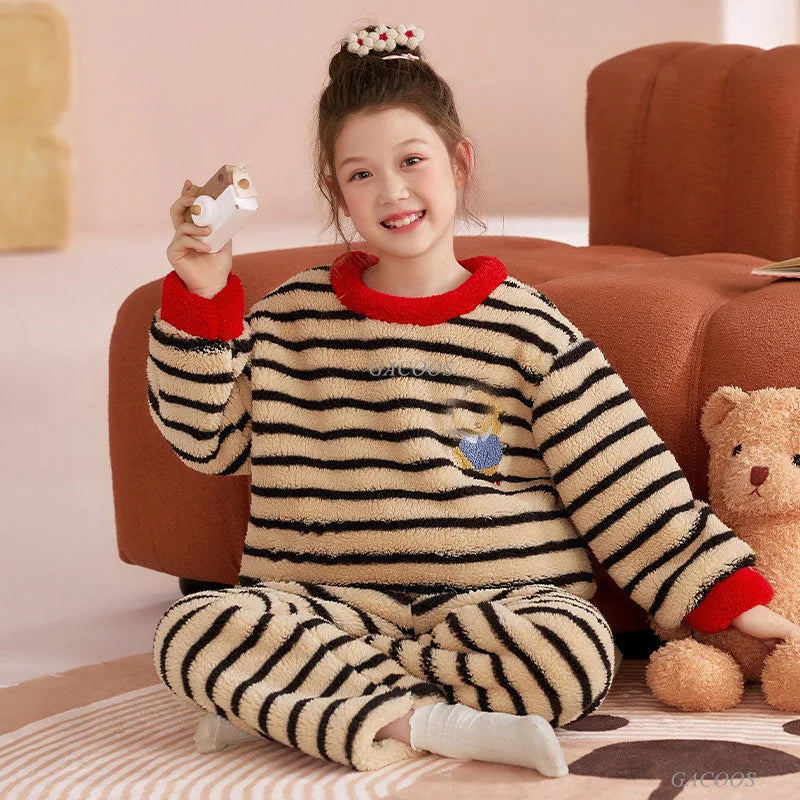 Kids Pajamas for Boys 2 3 4 5 6 7 8 9 10 11 12 14 15 Years Cotton Sleepwear Set Dinosaur Pyjamas Brown Children Pijamas Clothing