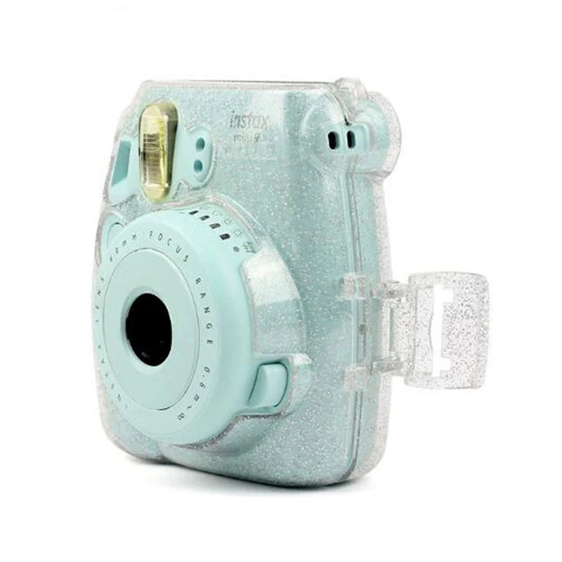 Fujifilm Instax Mini 8 /8+ 9 Film Instant Camera Clear Hard Case Bag Cover Shell