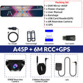 E-ACE Car DVR 24H Touch GPS Night Vision Connect Phone 12 Inch Record Sound Rear Camera 4K Dash Cam Optional Dual-Lens Black Box