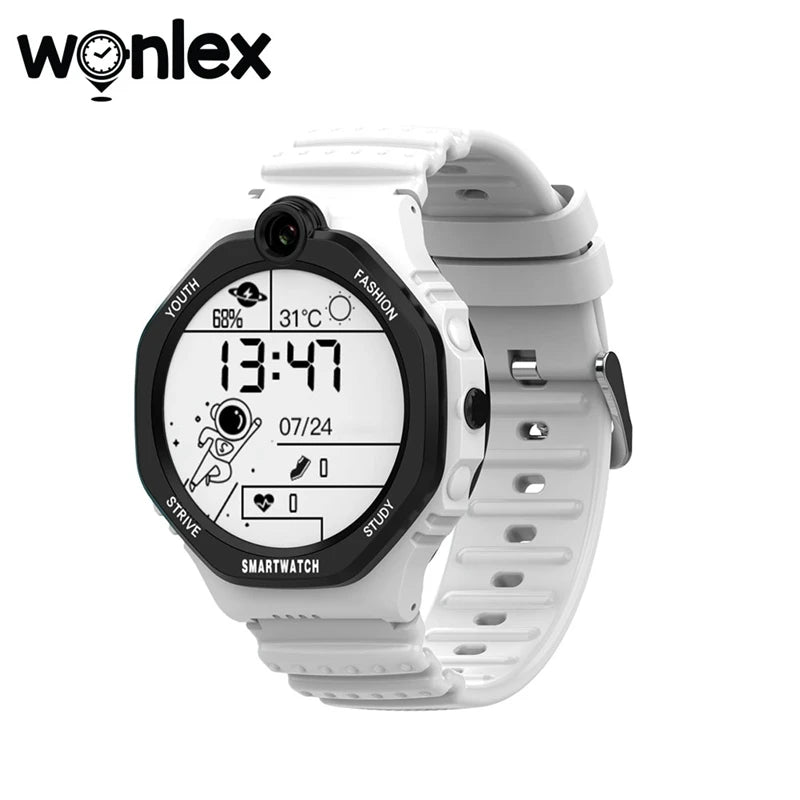 Wonlex 4G Smart Watch Kids Video Call GPS WiFi Location SOS Alert Camera Tracker Monitor Store APP KT26S Children Smart Watch