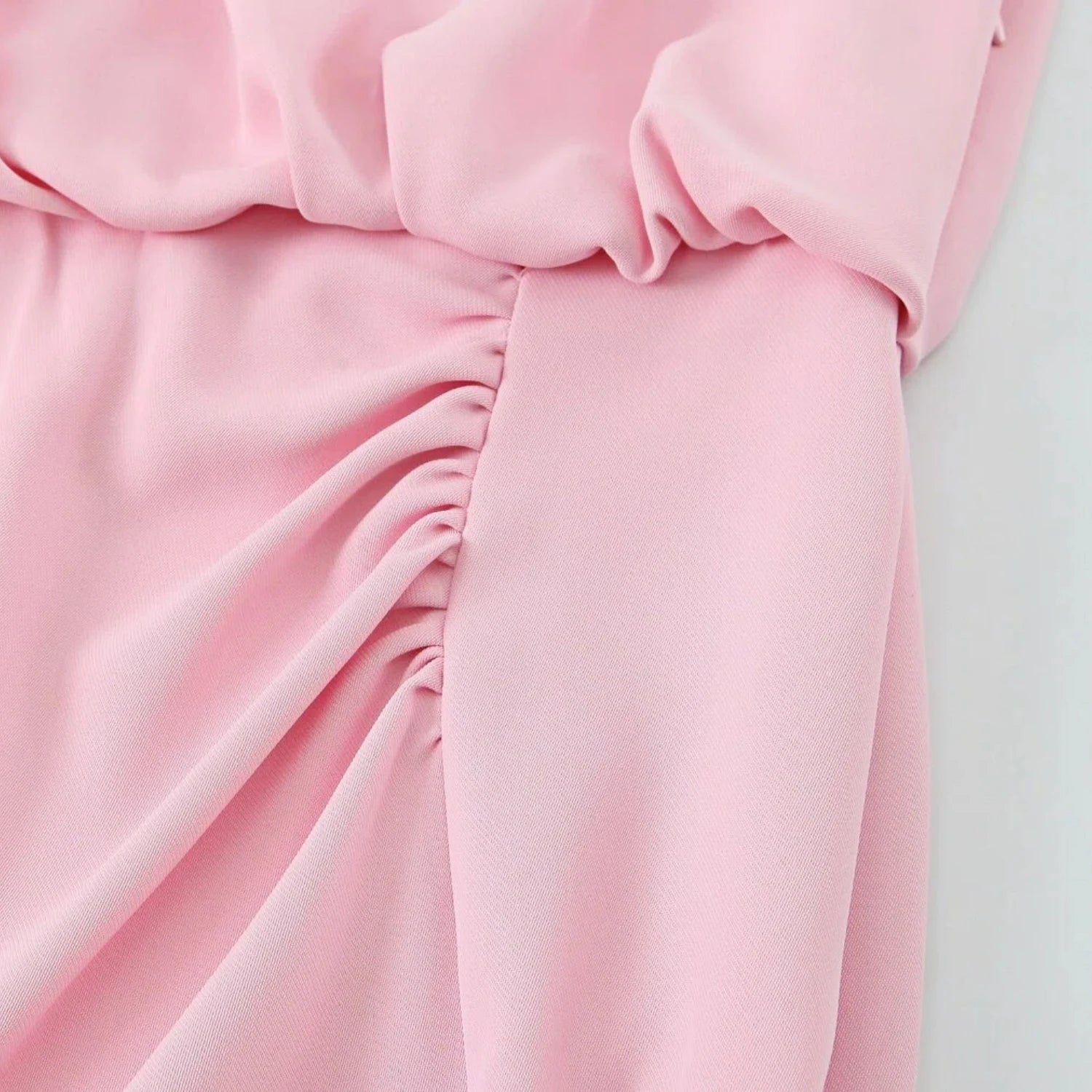 Ladies Solid O-Neck Midi Dress 2026 Summer Sleeveless Split Elegant Pleated Casual Vacation Dress New Fashion Lady Midi Dress