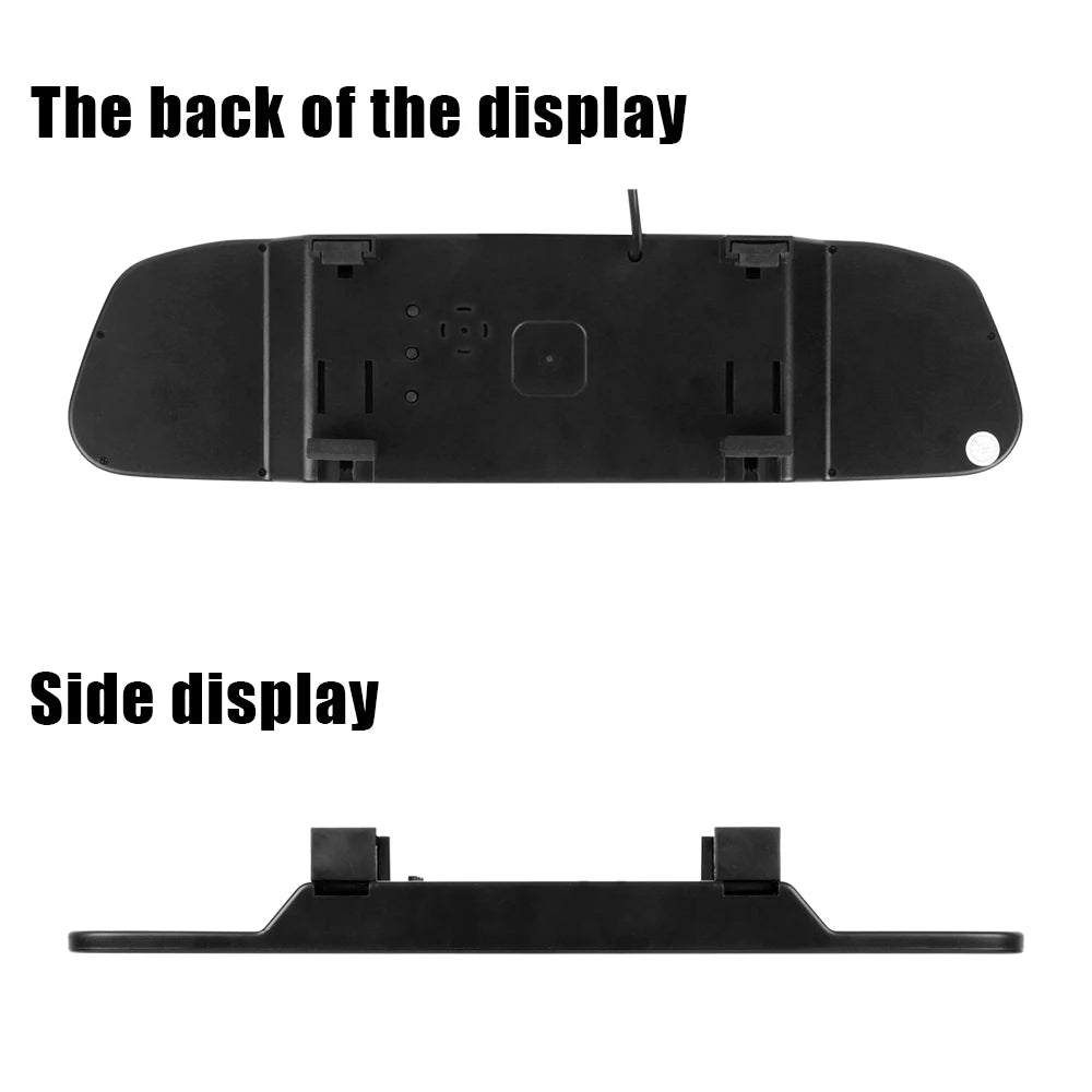4.3 Inch Rearview HD Video Auto Parking Monitor TFT LCD Color Monitor Automotive Accessories Car Rearview Mirror Display