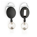 5PCS Retractable Reel ID Lanyard Name Tag Card Badge Support Key Chain Anti-Lost Clip Nurse Office Supplies
