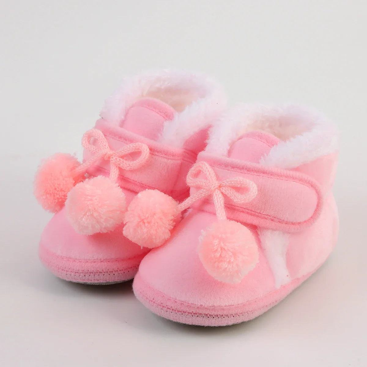 Winter Warm Newborn Booties Baby Socks Shoes Girl Cute Toddler Prewalkers Soft Anti-slip Infant Newborn Crib Crawl Boys Shoes