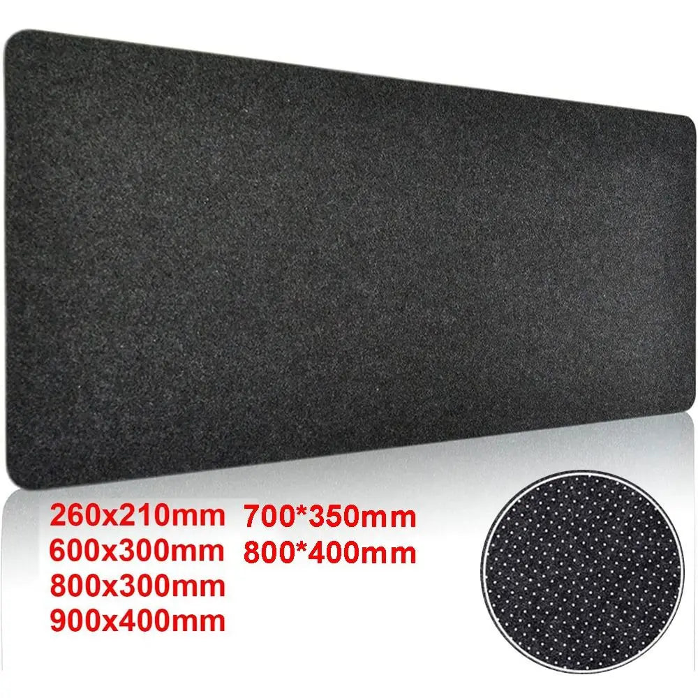 Gaming Accessories Wool Felt Mouse Pad Non-slip Writing Mat Keyboard Mice Mat Home Office Large Size Laptop Table Mat