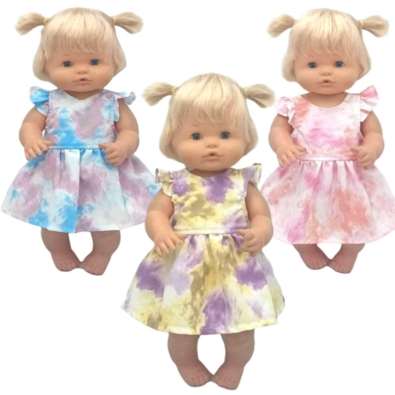 for 16" Nenuco Doll Winter Vest Coat Pants Hat Shoes Ropa Y Su Hermanita 40cm Baby Dolls Clothes Children Gift Toys Girl's Gifts
