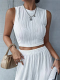 Casual High Street Style Mock Neck Crop Top Women Summer Clothes Y2K Grunge Sleeveless Slim Tank Top Tee Shirt Streetwear 2023