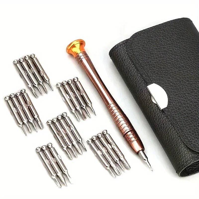 25 in 1 Mini Precision Screwdriver Magnetic Set Electronic Torx Screwdriver Opening Repair Tools Kit For iPhone Camera Watch PC
