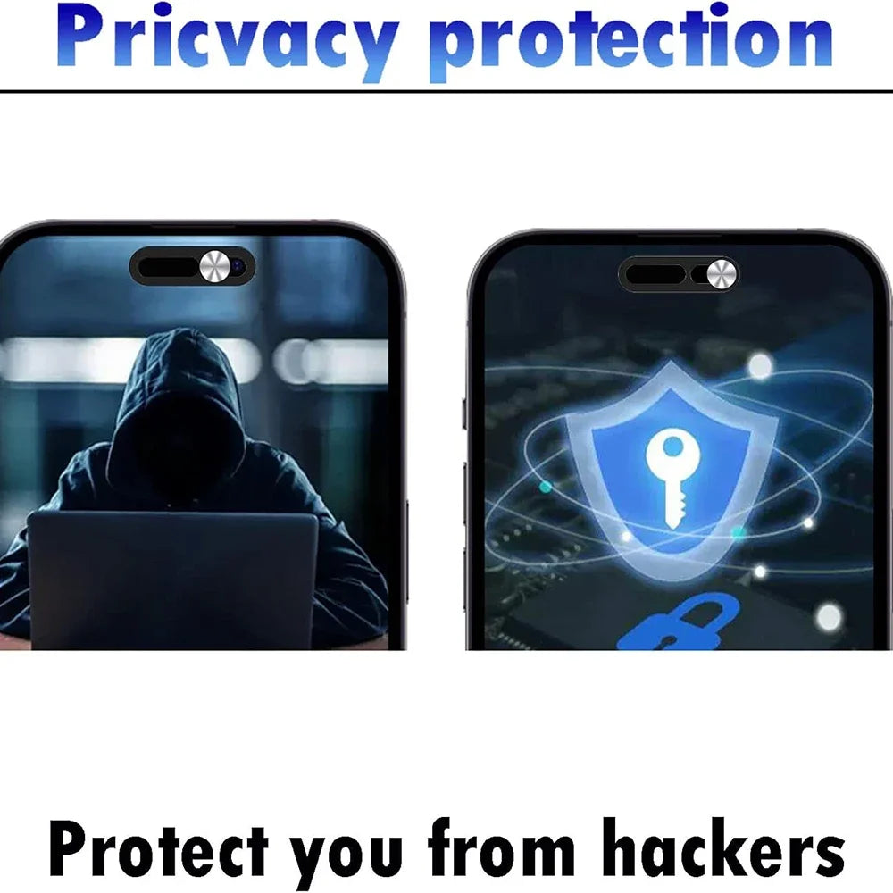 Designed for IPhone 16/15/14 Privacy Front Camera Cover Security Web Cam Privacy Blocker for IPhone 16Pro Camera Security Slide