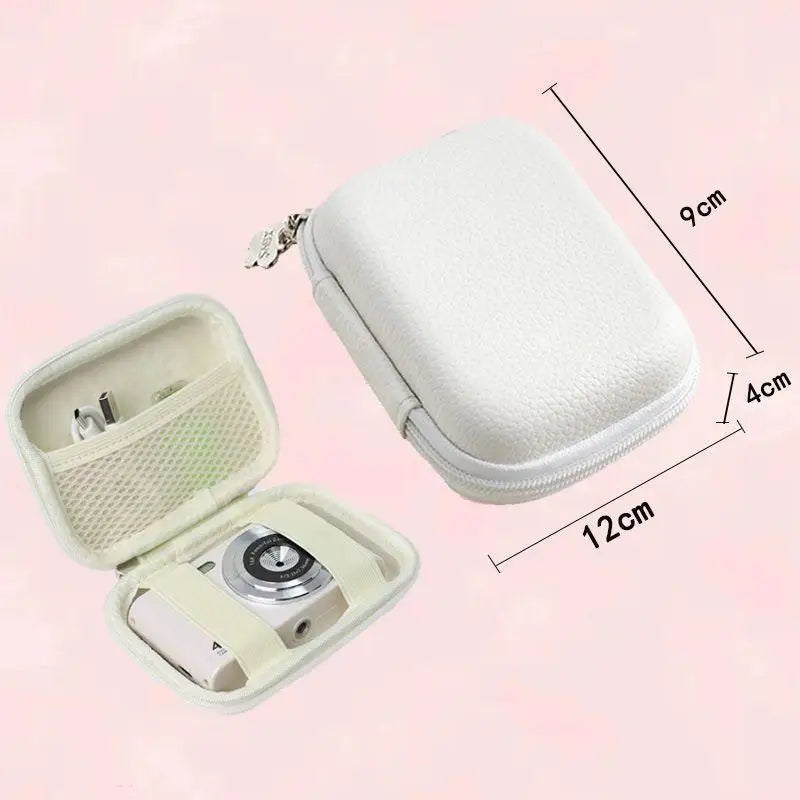 1Pcs Mini CCD Cameras Protective Case With Travel Cover Mesh Pocket Accessories SD Cards Digital Camera Bag