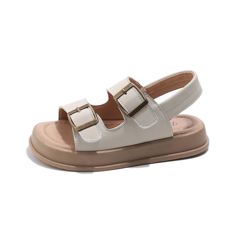 Children's Summer Sandals New Classic Girls Fashion Beach Sandals Causal Open-toe Kids Boys Platform Shoes Hollow-out Versatile