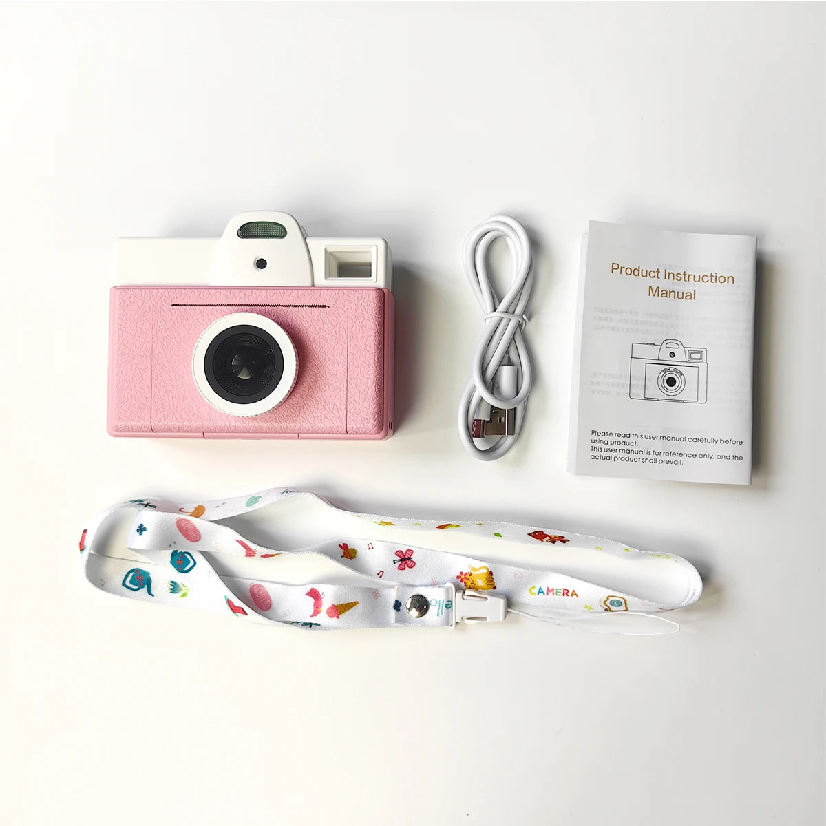 Kids Instant Digital Cameras for Boys and Girls, Digital Camera with Print Paper Christmas Gift