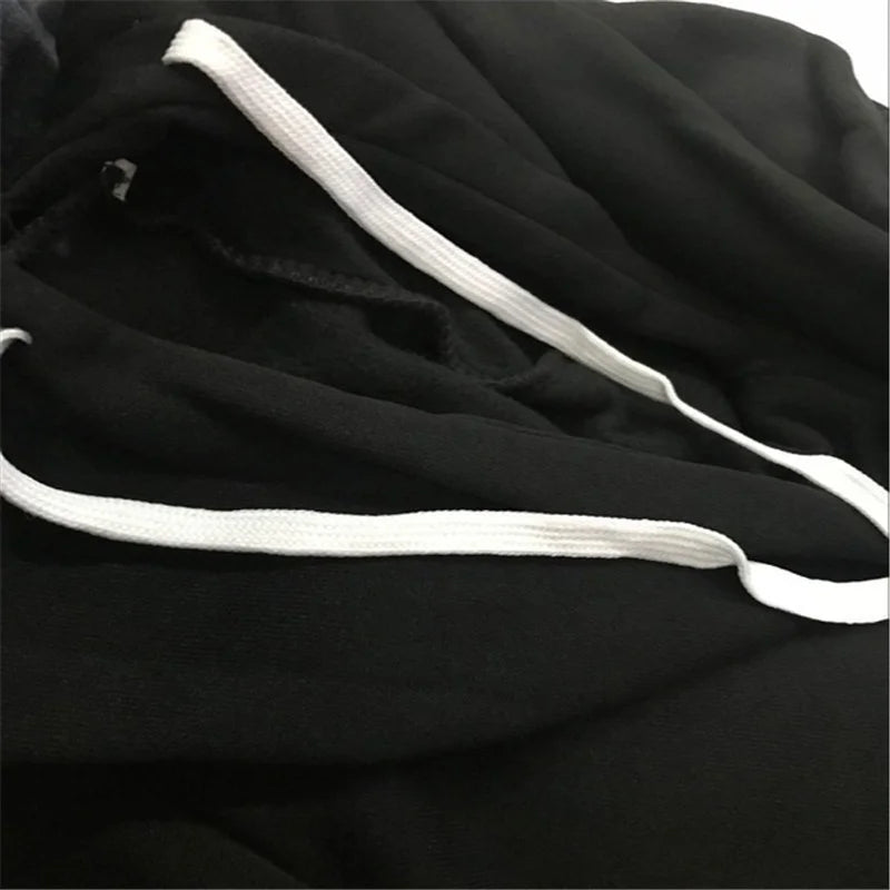 New Fashion Women's Hoodie Set Feather Flying Swallow Print Long Sleeve Pullover Hoodie Two Piece Women's Sportswear
