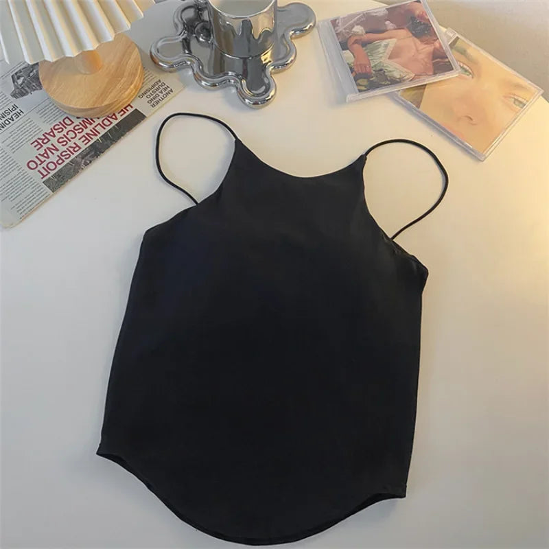 Sexy Beauty Back Wireless Tube Top Women Camisole  Wire-Free Tank Camis Crop Top Tee Seamless Women Clothing Summer