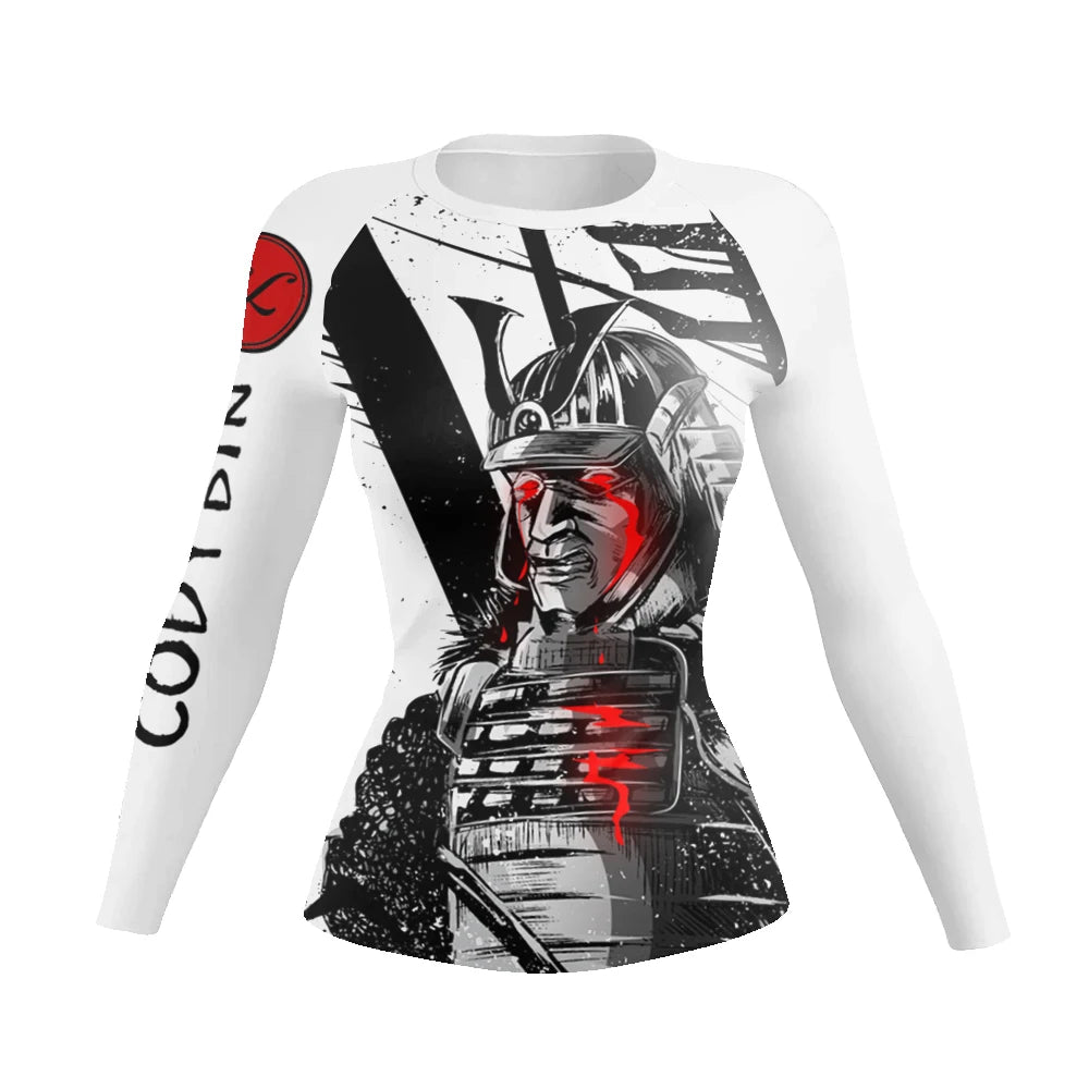 Slim Fit Tranining Women's Rash Guard Long Sleeve UV Protection Tight Fit Yoga Running Gym Fitness Sportswear Quick Dry Tops