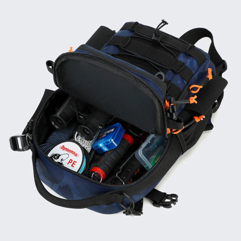 Fishing Tactical Camping Backpack Outdoor Sports Bag Hiking Molle Fish Lure Accessories Tackle Bag for Men Climbing Travel Bag