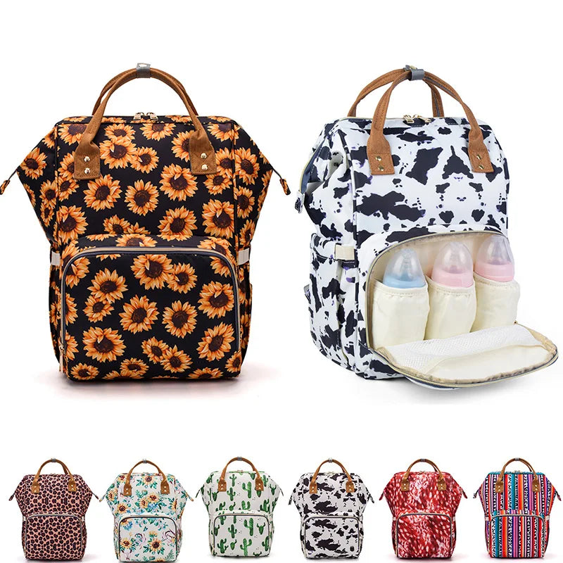 Lequeen Original Diaper Bag Travel Baby Bags High-capacity Mommy Backpack Organizer Nappy Maternity Bag Mother Kids