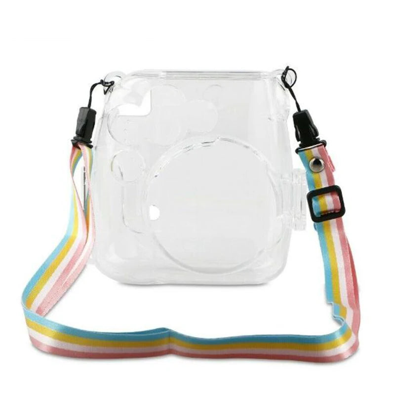 Fujifilm Instax Mini 8 /8+ 9 Film Instant Camera Clear Hard Case Bag Cover Shell