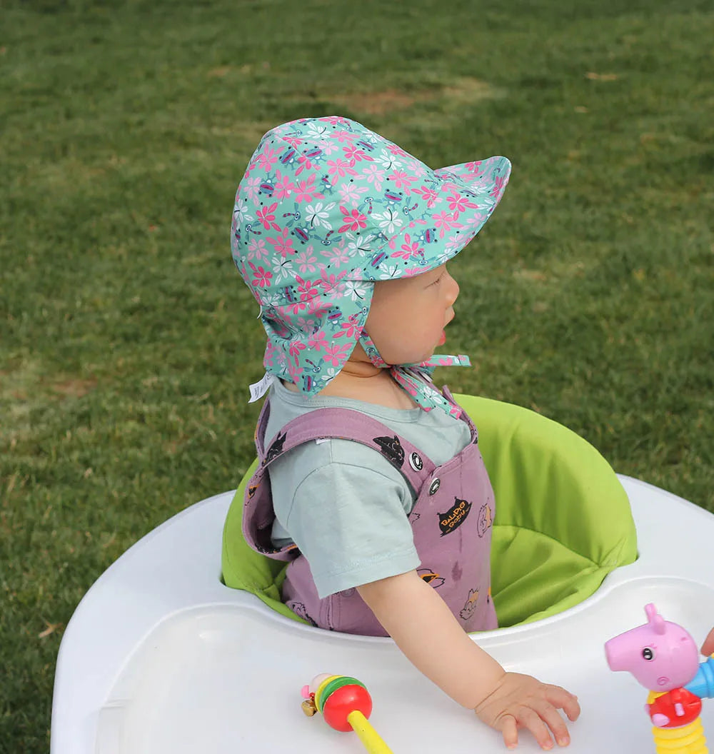 2025New Summer Baby Sun Hat Baby Girls Boys Caps Cartoon Panama Children's Hat UV Protection Travel Beach Kid Bucket Hat SPF 50+