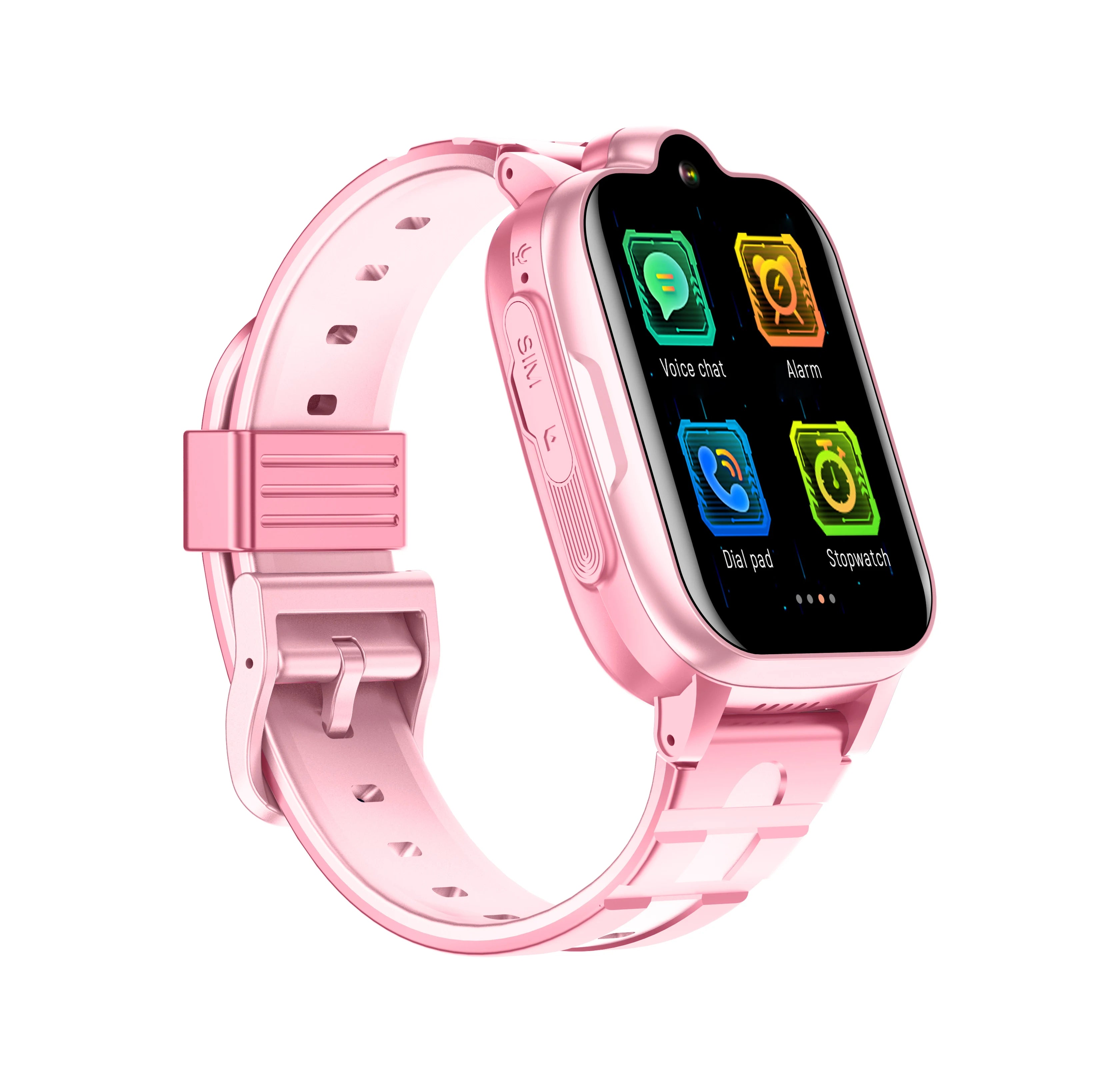 Kids Smart Watch for Children 4G Sim Card SOS Phone Call GPS Positioning WiFi 850mAh 1.69 Inch Waterproof Footprint Tracker K15H
