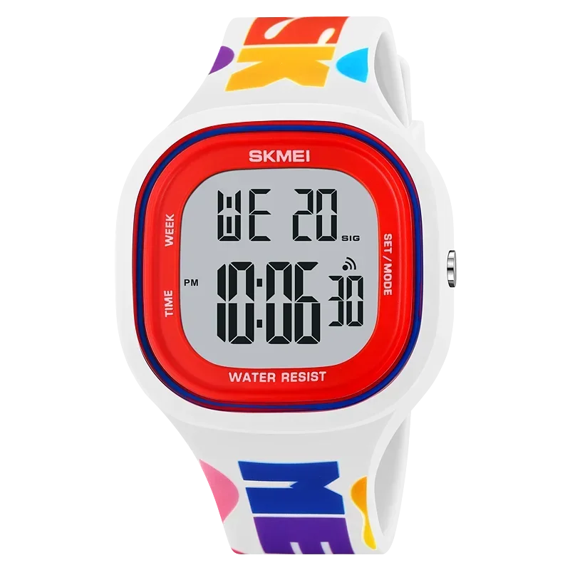 SKMEI 2290 Wristwatch For Teenager Boys and Girls Cool Vitality Stopwatch Digital Sports Watches Male Fashion 5Bar Waterproof