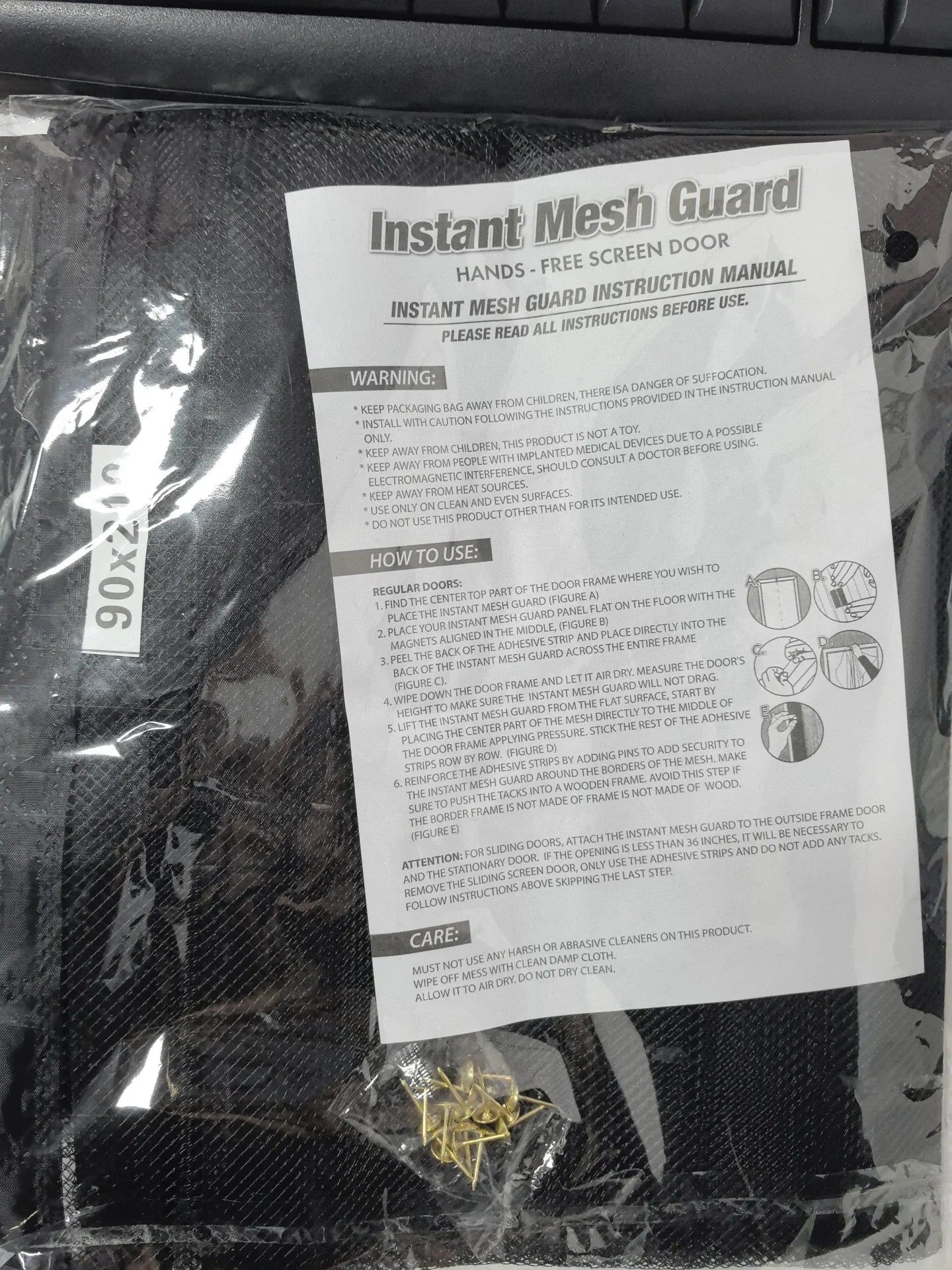 Magnetic Anti-Mosquito Net Anti Bug Fly Mouse Door and Window Screens No Punching Required Automatic Closing Curtains