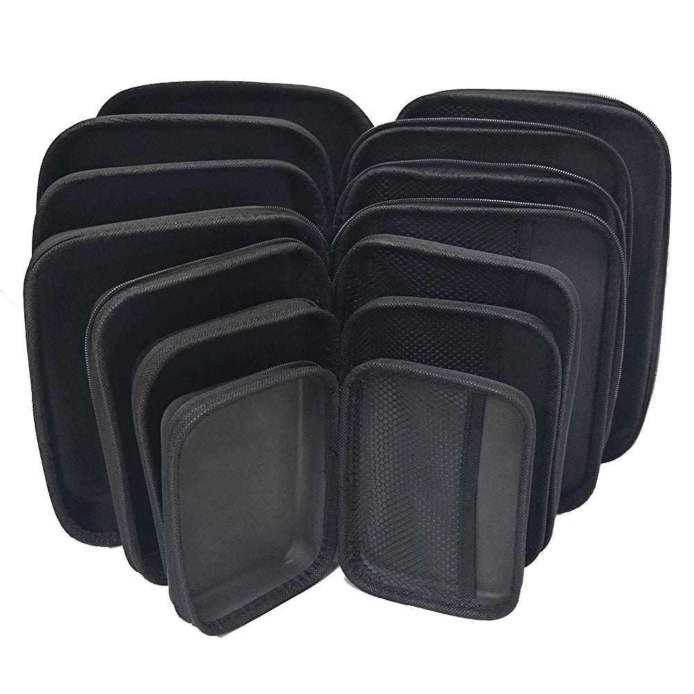 Portable EVA Storage Box 7Kinds Size Travel Zipper Bag Organizer Case Accessories Protective Outdoor Bags Cosmetics Tool Bag