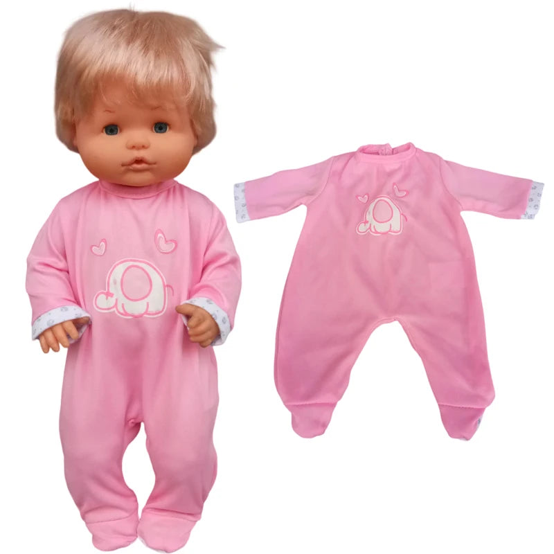 for 16" Nenuco Doll Winter Vest Coat Pants Hat Shoes Ropa Y Su Hermanita 40cm Baby Dolls Clothes Children Gift Toys Girl's Gifts