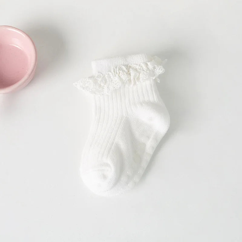 Lovely Infant Sock Cartoon Newborn Baby Socks Dispensing Glue Non-slip Cute Boys Girls Baby Socks Kids Sock Floor Socks