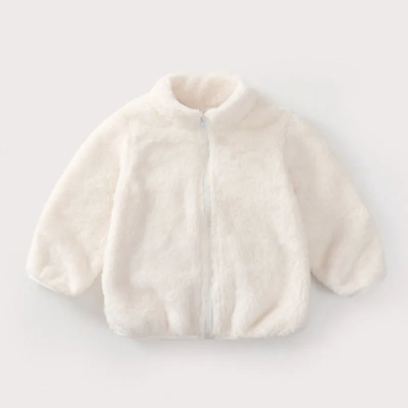 Ircomll Baby Boy Grils Clothes Lamb Fleece Cotton Jacket For Children Kids Clothing Toddler Coat For Boys And Girls Warm Jacket