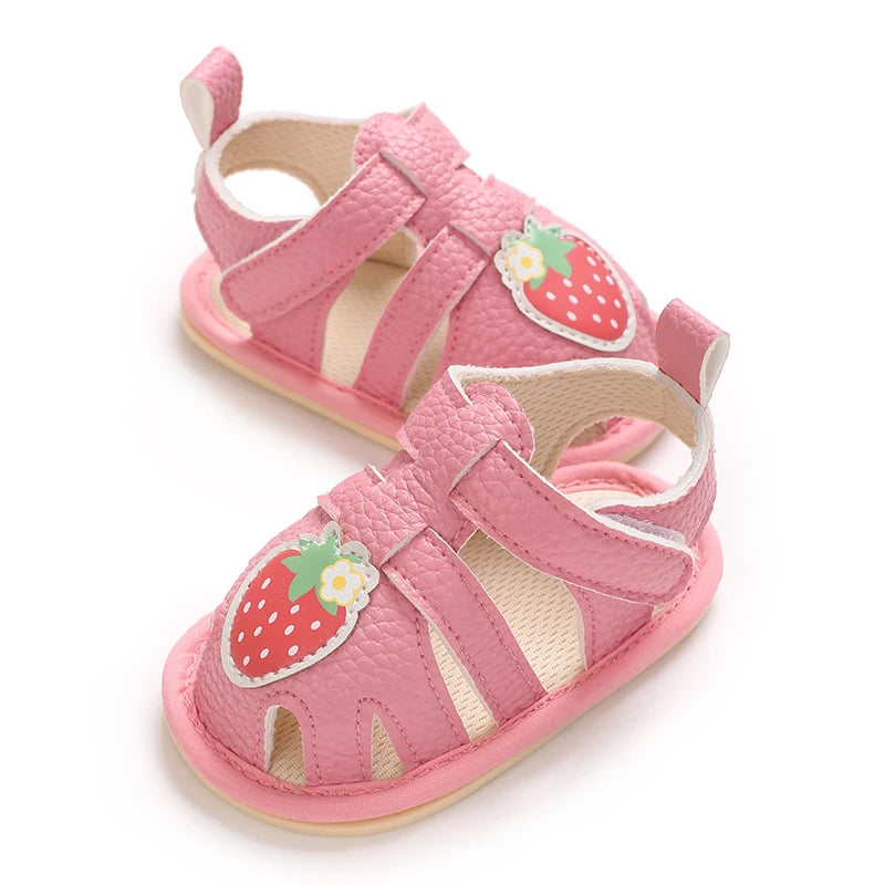 Baby Boy Cute Bear Sandals Lightweight Comfortable Indoor Outdoor First Walkers Kids Spring Summer Infant Toddler Shoes 0-18Mon