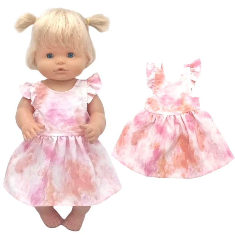 for 16" Nenuco Doll Winter Vest Coat Pants Hat Shoes Ropa Y Su Hermanita 40cm Baby Dolls Clothes Children Gift Toys Girl's Gifts