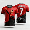 2026 Ronaldo 7 Football Jersey Chatgpt Ai Style Adults and Kids Fan Edition Summer Soccer Training Tops Comfortable Sportswear