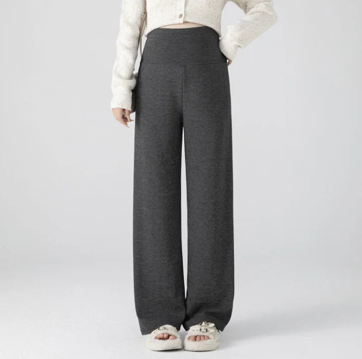 M-4XL Pregnant Women Cotton Fleece Radish Pants Autumn Ankle-length Maternity Corduroy Trousers High Waist Pregnancy Sweatpants
