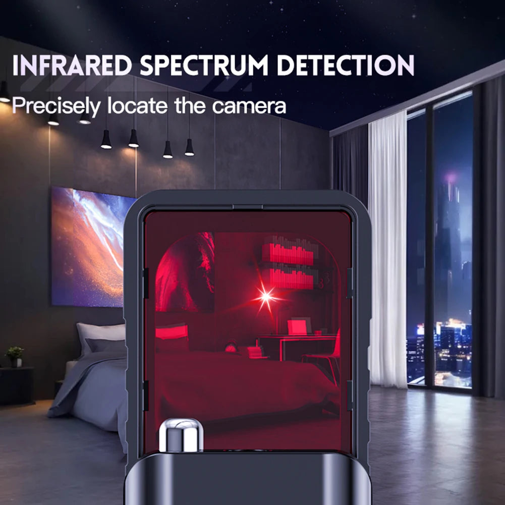 Camera Detector Security Protection Hidden Device GPS Detector Bug Detector Wireless Signal Scanner for Travel Office Hotel