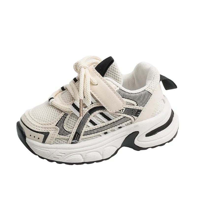 2026 New Autumn Children Shoes For Boys Mesh Breathable Kids Sport Shoes Non-slip Fashion Toddler Girls Sneakers EU 21-30
