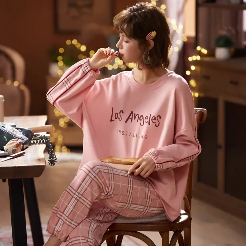 Breastfeeding Pajamas Breast Feeding Nightwear Maternity Nursing Pajama Sets Autumn Maternity Nursing Sleepwear Pregnancy Pyjama
