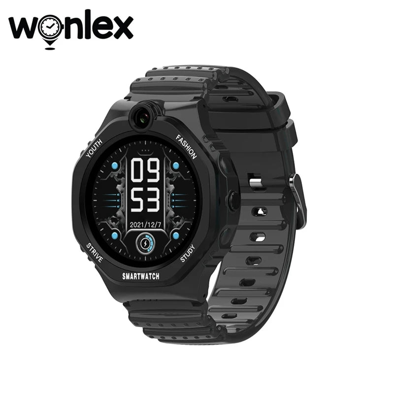 Wonlex 4G Smart Watch Kids Video Call GPS WiFi Location SOS Alert Camera Tracker Monitor Store APP KT26S Children Smart Watch