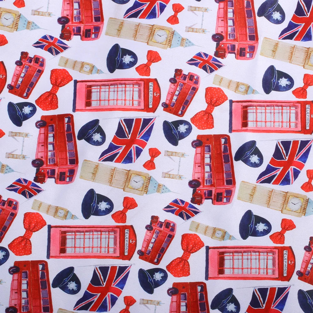 Washable Waterproof TPU Handmade Polyester Fabric Printed PUL Material for High Quality Cloth Diaper Menstrual Pads Diaper Bags