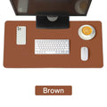 Large Size Office Computer Desk Protector Mat PU Leather Waterproof Non Slip Mouse Pad Desktop Keyboard Desk Pad Gaming Mousepad