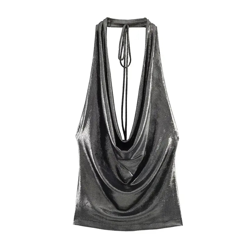 Women's Fashionable Drapey Collar New Winter 2025 Top Versatile Elegant European Style Loose Fit Outerwear without Chest Pad