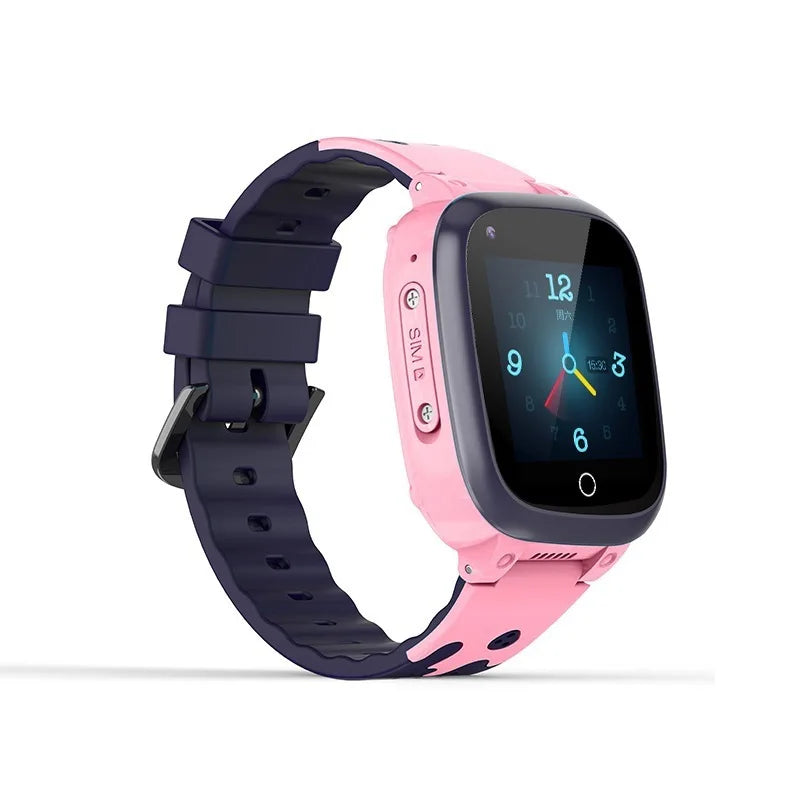 LT25 Kids Smartwatch with Body Temp Sensor, 4G LTE GPS Tracker, Touchscreen Waterproof Phone Watch, SIM Card Enabled